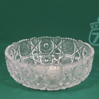 Ваза хрусталь Словения Kristal Samobor круглая большая