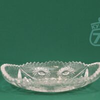 Конфетница хрустальная большая