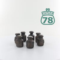 Набор гирь для механических весов по 200 грамм 7 штук