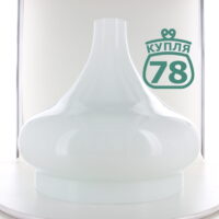 Плафон белый для настольной лампы D 25 см