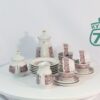 Сервиз кофейный Рига фиолетовые цветы — изображение 4