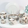 Сервиз Павлин чайный фарфор новый 22 предмета — изображение 2