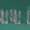 Стаканчики тонкое стекло СССР стрелы 5 шт