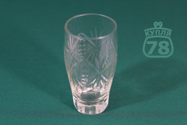 Стакан хрусталь СССР 60-е годы — изображение 2