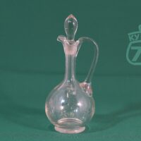 Графин стекло старинный с ручкой до 1917 г