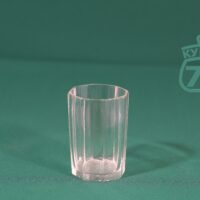 Стакан старинный до 1917 г гранёный 8 граней