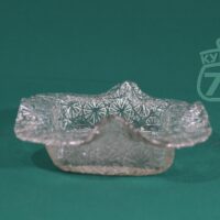 Ваза конфетница дизайнерское стекло СССР