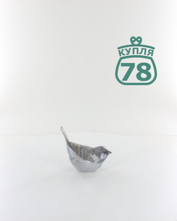 Статуэтка Royal Copenhagen воробей / 1208 — изображение 4