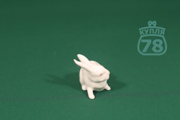 Статуэтка Royal Copenhagen белый кролик — изображение 2
