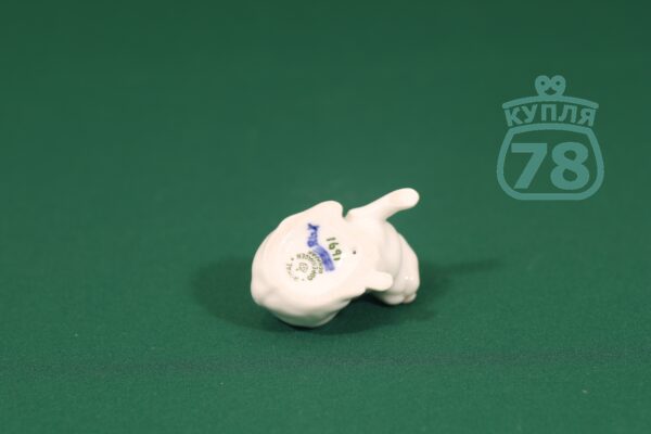 Статуэтка Royal Copenhagen белый кролик — изображение 5