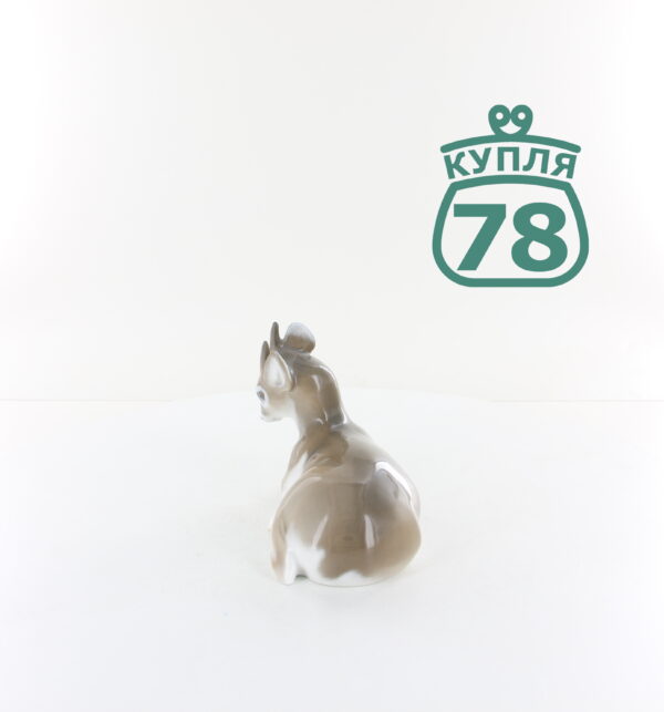Статуэтка Royal Copenhagen оленёнок / 1213 — изображение 2