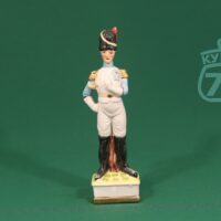 Статуэтка военачальника фарфор Европа /1236