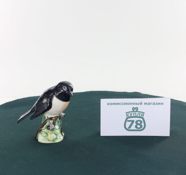 Статуэтка Beswick птичка Черноголовый чекан