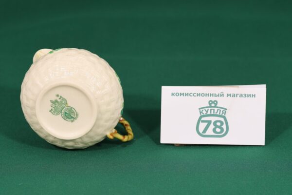 Сливочник фарфор Belleek сервиз Shamrock / 1711 — изображение 4