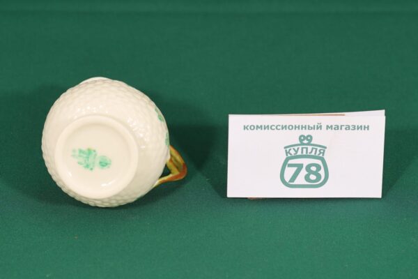 Молочник фарфор Shamrock Belleek Ирландия /1712 — изображение 4