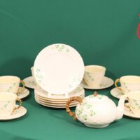 Сервиз антикварный Shamrock Belleek Ирландия