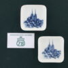 Настенная тарелочка розетка фарфор  ROYAL COPENHAGEN