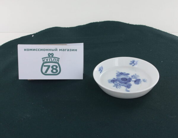 Тарелочка розетка фарфор  ROYAL COPENHAGEN цветы — изображение 2
