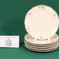 Тарелки фарфор СССР пирожковые Коростень 6 шт