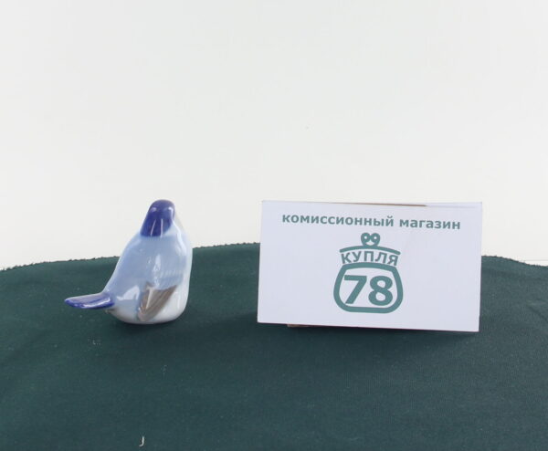 Статуэтка ROYAL COPENHAGEN птица Зимородок — изображение 2