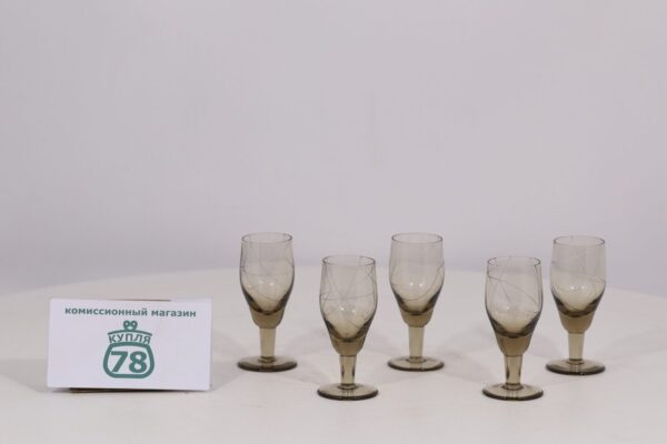 Рюмки Таrbeklааs Эстония 70-е годы 5 шт