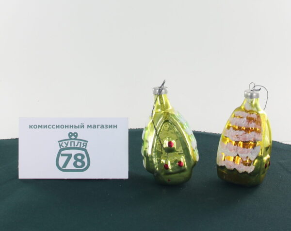 Елочные игрушки СССР Домик