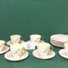 Чайное трио старинное серия Shamrock Belleek Ирландия — изображение 2