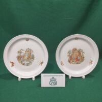 Тарелки детские ГДР Weisswasser винтаж