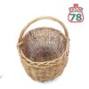 Корзина из цельной лозы для грибов большая / 2282 — изображение 2