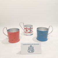 Подстаканники СССР алюминий 3 шт