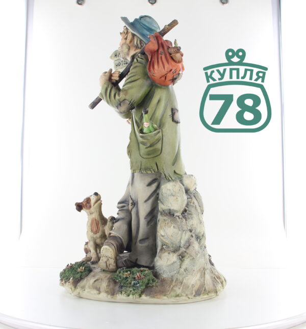 Статуэтка Capodimonte бродяга — изображение 2