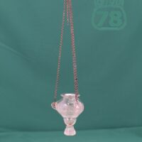 Лампада подвесная саринная стекло