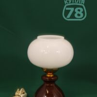 Лампа настольная винтаж СССР керамика