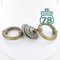 Ручки старинные бронзовые для ворот и дверей кольца