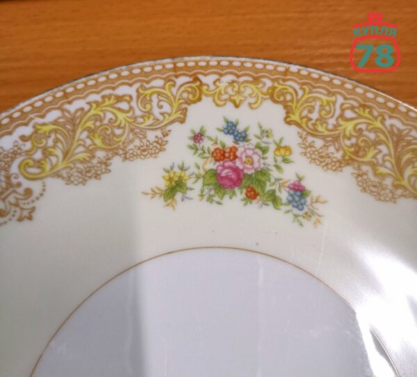 Блюдо старинное Noritake Япония — изображение 4