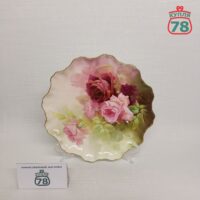 Блюдо антикварное Royal Doulton Розовые розы