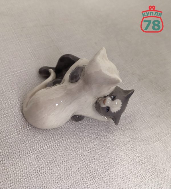 Статуэтка Royal Copenhagen котята / 2618 — изображение 2
