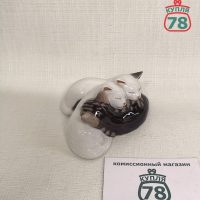 Статуэтка Royal Copenhagen три котёнка / 2624