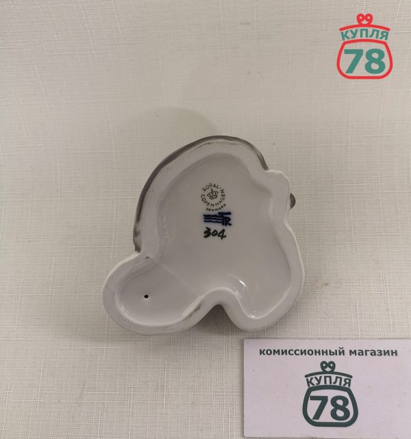 Статуэтка Royal Copenhagen три котёнка / 2624 — изображение 4