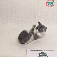 Статуэтка Royal Copenhagen кот / 2625