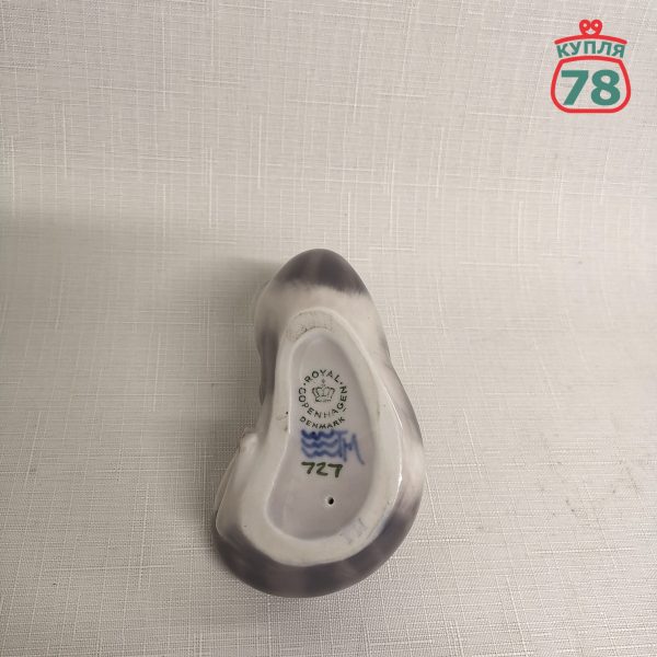 Статуэтка Royal Copenhagen кот / 2625 — изображение 4