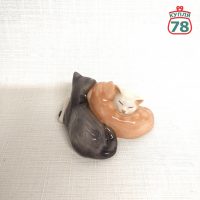 Статуэтка Royal Copenhagen три котёнка  мини / 2635