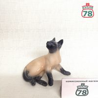 Статуэтка Royal Copenhagen сиамский кот / 2636