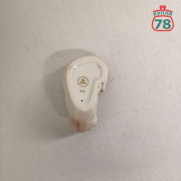 Статуэтка Royal Copenhagen рыжий кот / 2645 — изображение 2