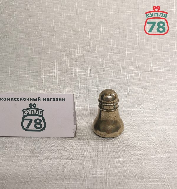 Перечница винтажная серебрение Европа / 2657
