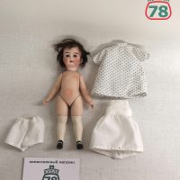 Кукла антикварная фарфор Германия 18 см / 2706