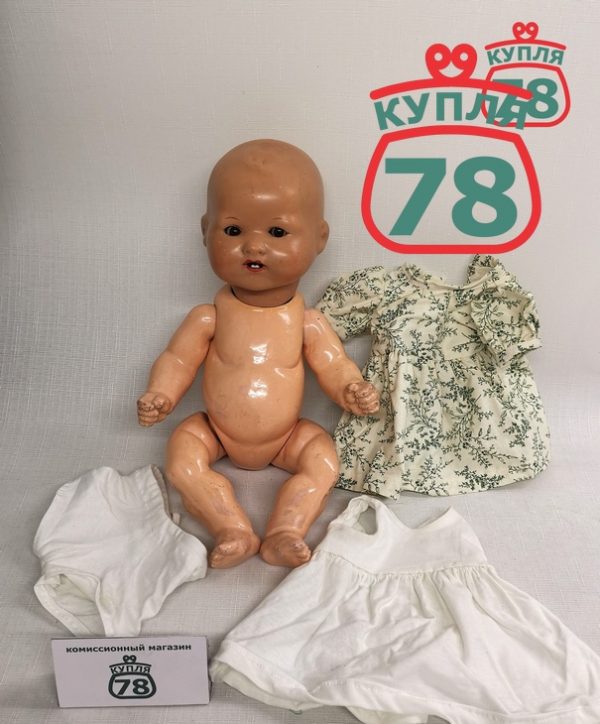 Кукла пупс антикварная Германия 35 см / 2707
