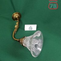 Бра старинное ампир хрустальный плафон / 2749