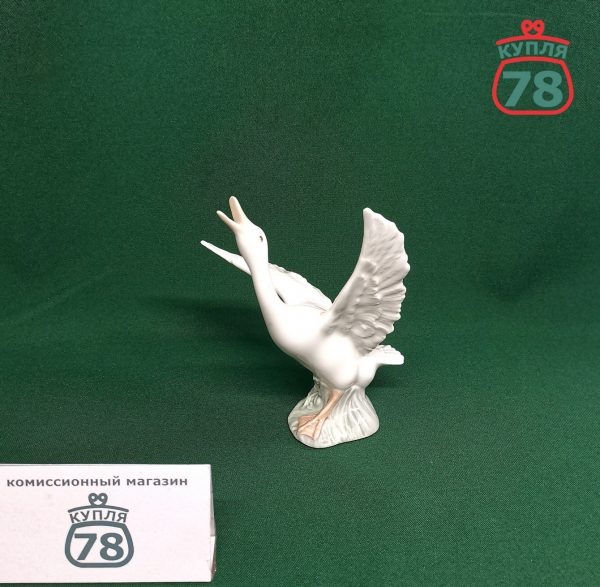 Ствтуэтка Lladro взлетающий гусь / 2765 — изображение 2