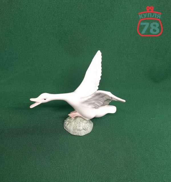 Ствтуэтка Lladro шипящий гусь / 2766 — изображение 2
